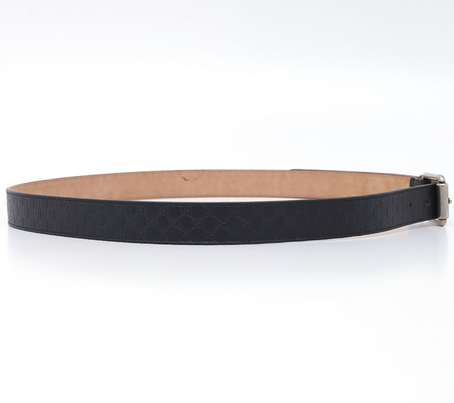 Cinto Gucci Microguccissima Preto 110 na internet