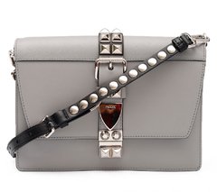 Bolsa Prada Elektra Cloundy Gray / Black