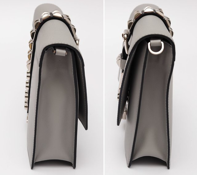 Bolsa Prada Elektra Cloundy Gray / Black - Paris Brechó - Artigos de Luxo Seminovos