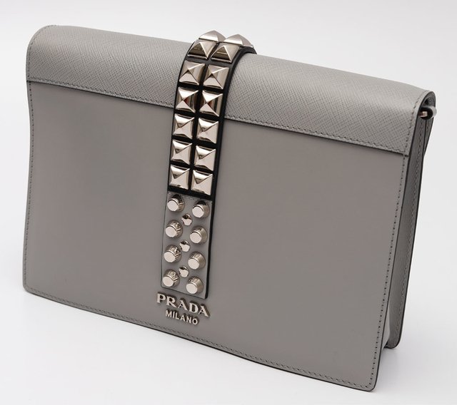 Bolsa Prada Elektra Cloundy Gray / Black