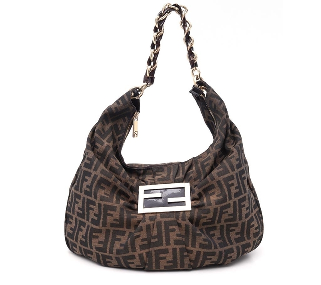Bolsa Fendi Mia Hobo Tobacco Zucca