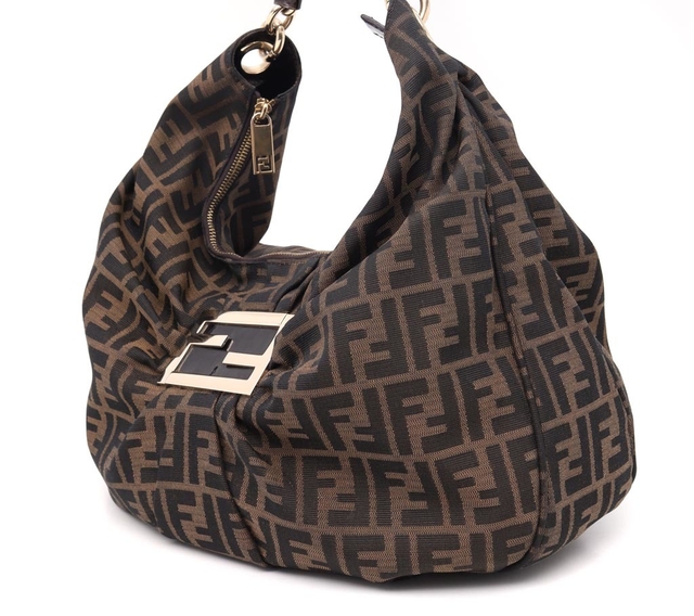 Imagem do Bolsa Fendi Mia Hobo Tobacco Zucca
