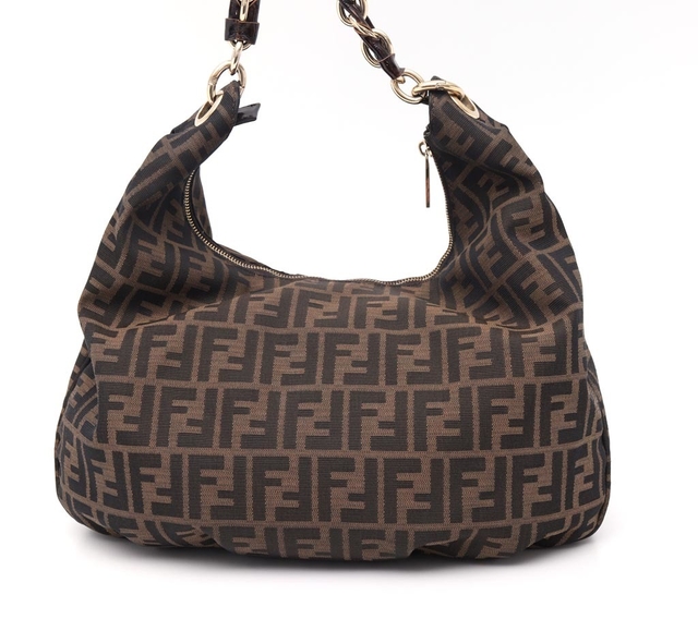 Bolsa Fendi Mia Hobo Tobacco Zucca - loja online