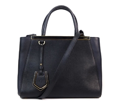 Bolsa Fendi 2jours Couro Saffiano Petite Sac