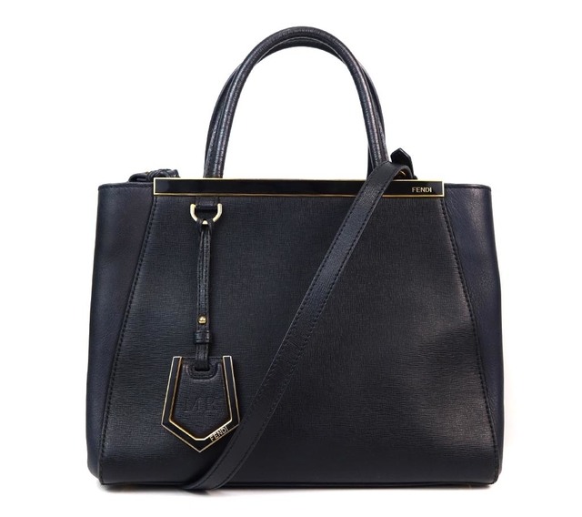 Bolsa Fendi 2jours Couro Saffiano Petite Sac