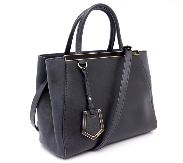 Bolsa Fendi 2jours Couro Saffiano Petite Sac na internet