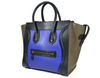 Céline Luggage Multicolor Mini Couro Liso - loja online