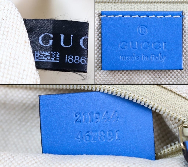 Imagem do Bolsa Gucci Beige/Azure GG Canvas Medium Sukey Tote