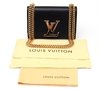 Bolsa Louis Vuitton Louise Black Calfskin Chain - comprar online