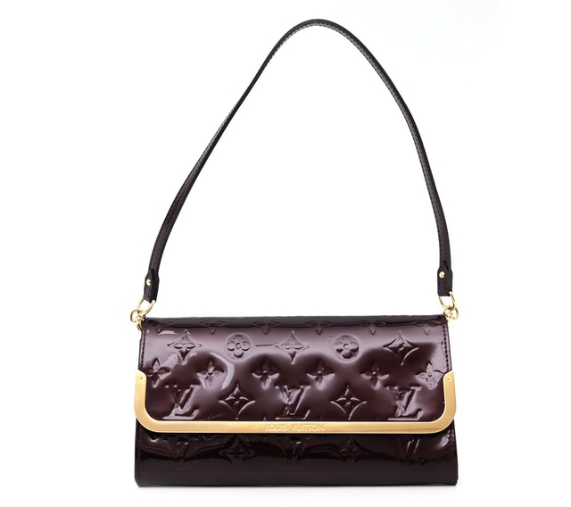 Bolsa Clutch Original Louis Vuitton Rossmore Verniz