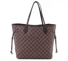 Bolsa Louis Vuitton Neverfull Damier Ébène MM