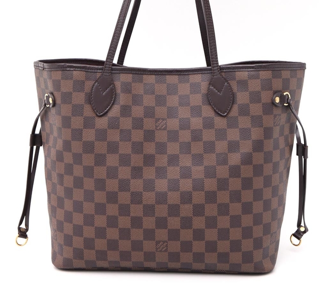 Bolsa Louis Vuitton Neverfull Damier Ébène MM na internet