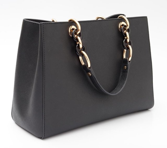 Bolsa Michael Kors Shopping Tote Jet Set Preta - loja online