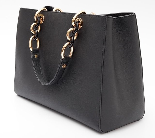 Bolsa Michael Kors Shopping Tote Jet Set Preta na internet