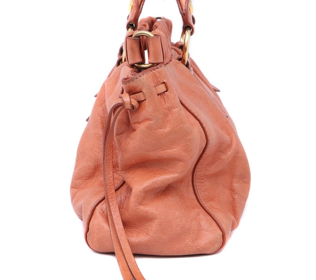 Bolsa Miu Miu Shopping Vitello Lux - loja online