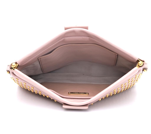 Bolsa Miu Miu Spikes Pink Crossbody - Paris Brechó - Artigos de Luxo Seminovos