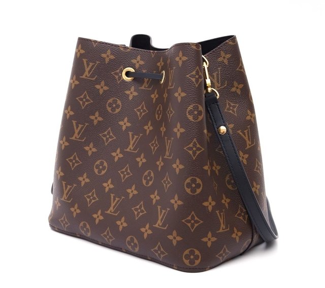 Bolsa Original Néonoé Monograma Canvas Black - Paris Brechó - Artigos de Luxo Seminovos