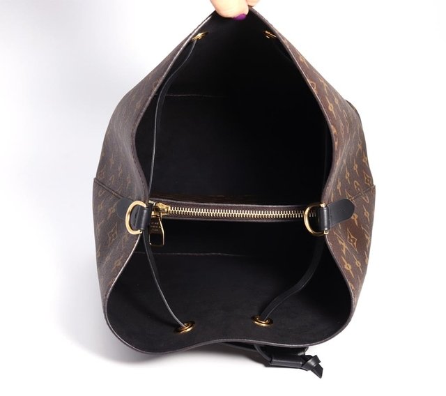 Imagem do Bolsa Original Néonoé Monograma Canvas Black