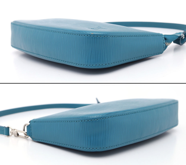 Bolsa Louis Vuitton Pochette Accessoires Epi Azul - comprar online