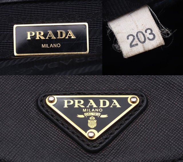 Bolsa Original Prada Tote Tessuto Preta - loja online