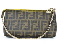 Bolsa Pochette Fendi Monograma Canvas