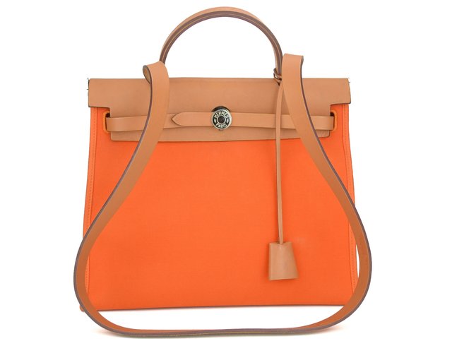 Bolsa Hermès Toile Herbag Zip 31