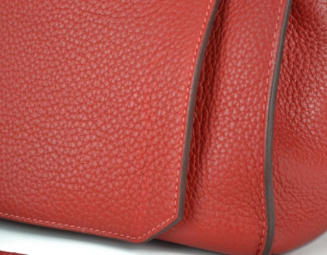 Bolsa Hermès Jypsière 34cm Bicolor Rouge Casaque / Rose Jaipur Couro Clemence na internet