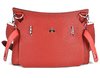 Bolsa Hermès Jypsière 34cm Bicolor Rouge Casaque / Rose Jaipur Couro Clemence - Paris Brechó - Artigos de Luxo Seminovos