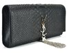Bolsa Clutch YSL Cassandre Tassel em Couro - comprar online
