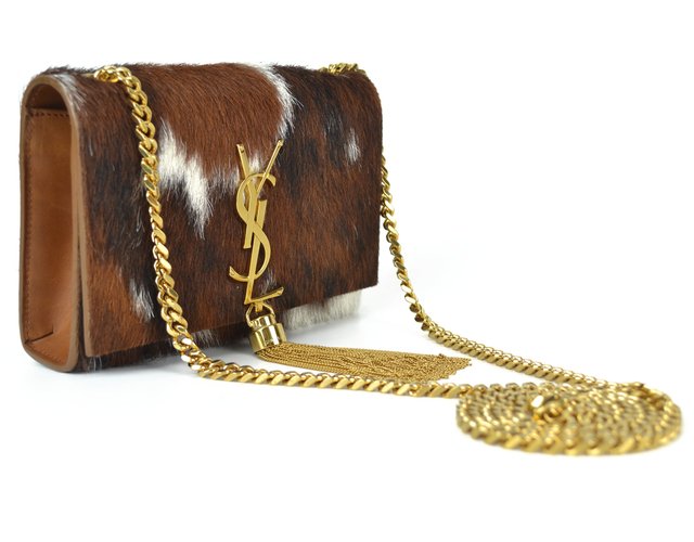 Bolsa YSL Monogram Calf Pony Hair - loja online