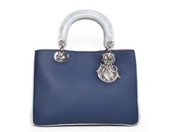 Bolsa Dior Diorissimo Nova em Couro de Bezzero Pequena
