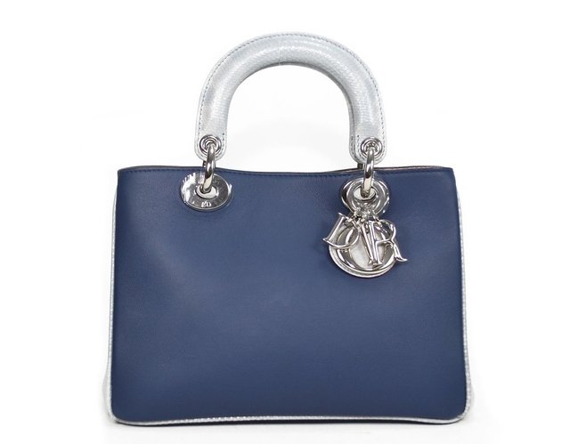 Bolsa Dior Diorissimo Nova em Couro de Bezzero Pequena