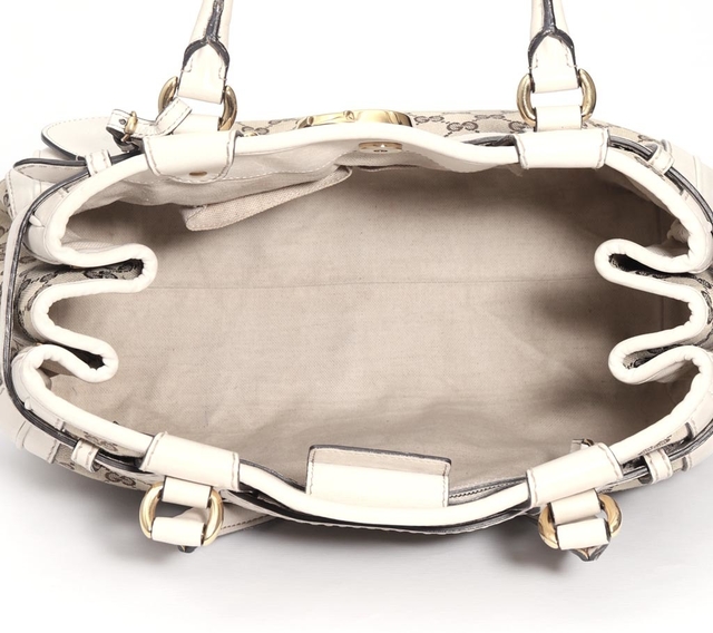Imagem do Gucci Beige/White GG Canvas Running Tote