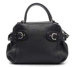 Bolsa Salvatore Ferragamo Blueberry Pebbled Calfskin