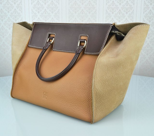 Bolsa Carolina Herrera Tote Multicolor - Paris Brechó - Artigos de Luxo Seminovos