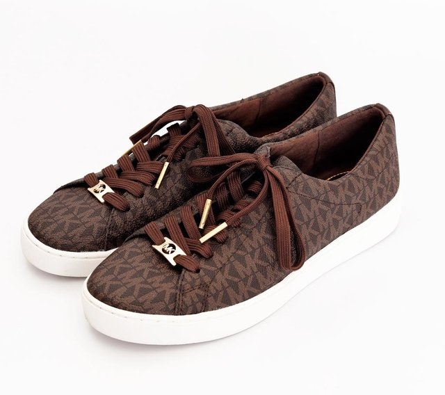 Tênis Michael Kors Monograma Canvas Ébano - comprar online