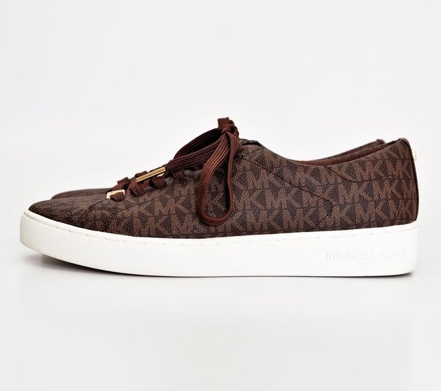 Tênis Michael Kors Monograma Canvas Ébano - loja online