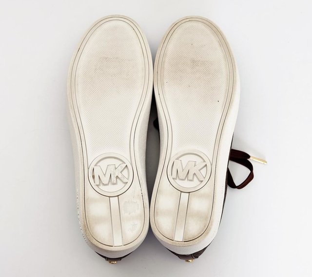 Tênis Michael Kors Monograma Canvas Ébano - loja online