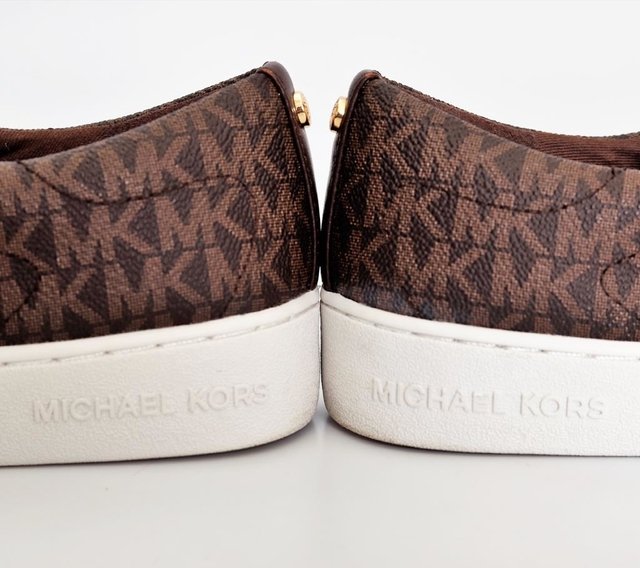 Tênis Michael Kors Monograma Canvas Ébano - comprar online