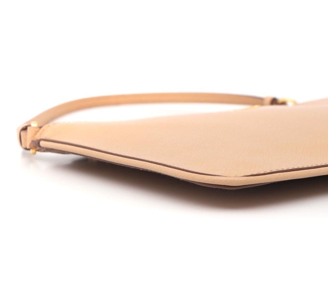 Imagem do Clutch Prada Saffiano Bege