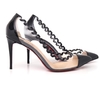 Sapato Christian Louboutin Preto e translúcido - loja online