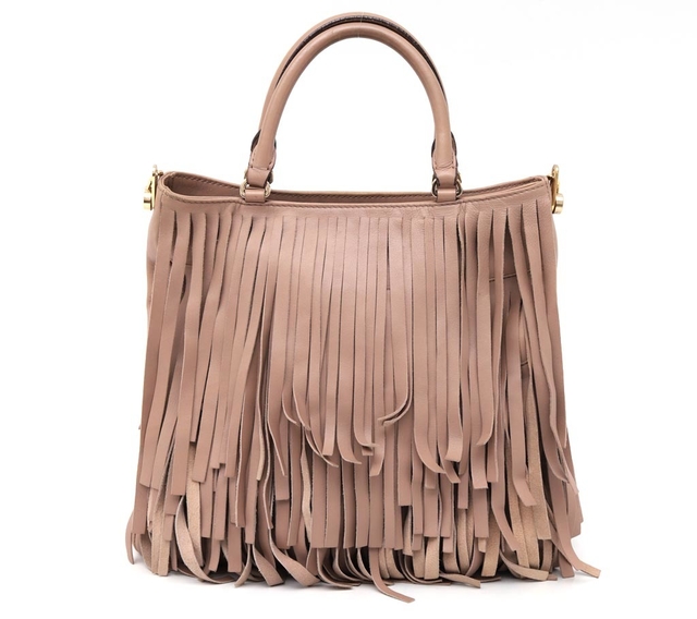 Bolsa Carolina Herrera Franjas - Paris Brechó - Artigos de Luxo Seminovos