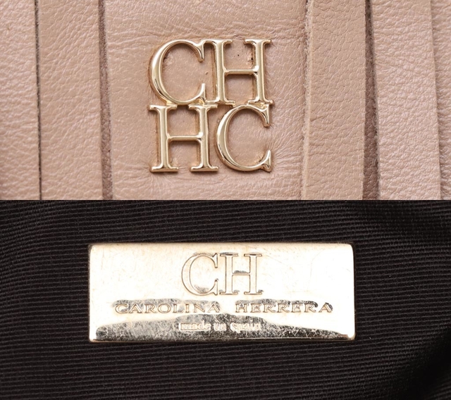 Bolsa Carolina Herrera Franjas - Paris Brechó - Artigos de Luxo Seminovos