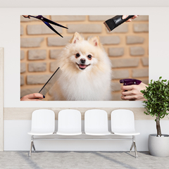 Adesivo de Parede Pet Shop Cachorros Animais Painel Veterinário Sala - 0005pad - loja online