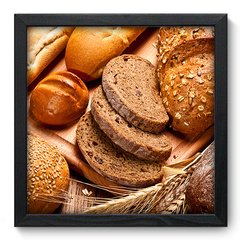 Quadro Decorativo com Moldura - Pães - 001qnc