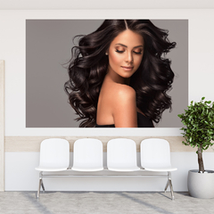Adesivo de Parede Salão de Beleza Cabeleireiro Cabelos Painel Sala - 0023pad - loja online