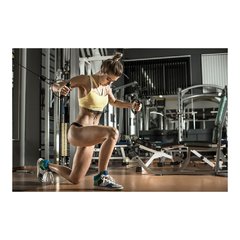Adesivo de Parede Academia Fitness Musculação Ginástica Painel Sala - 0035pad - Allodi