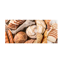 Painel Adesivo Padaria Pães Lanchonete - 0035pdt - Allodi