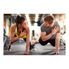 Adesivo de Parede Academia Fitness Musculação Ginástica Painel Sala - 0038pad - Allodi