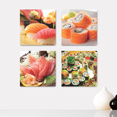 Kit 4 Placas Decorativas Restaurante Japonês - 0039ktpl4